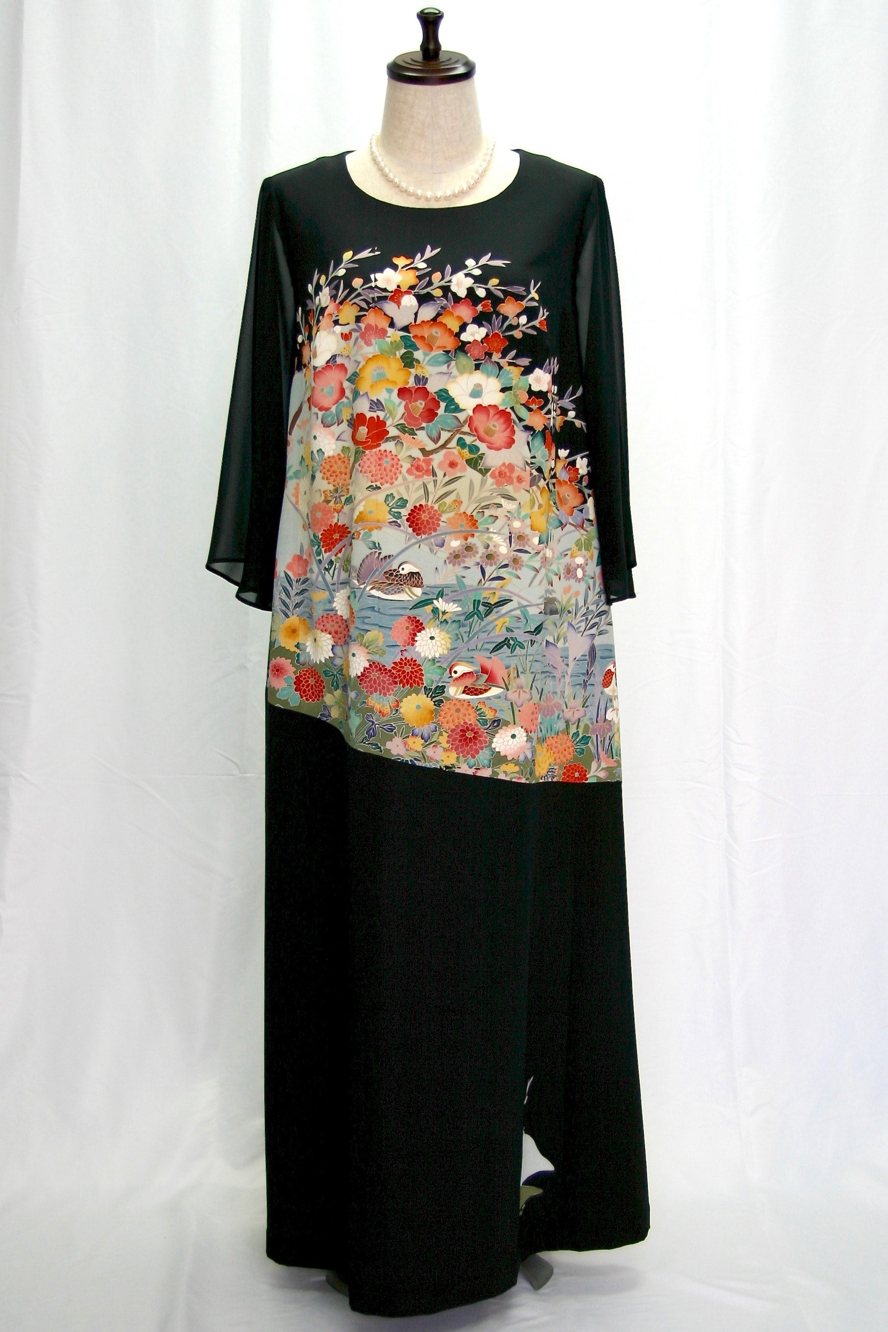 留袖ドレス,留袖,結婚式,母親,高級,品格,格式高い,着物ドレス