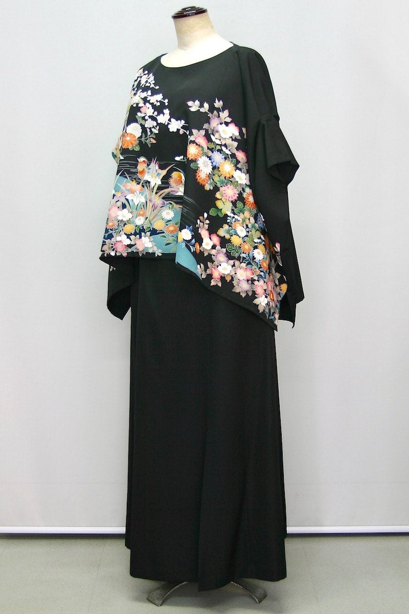 kimono dress 006 / ゆったりサイズ、留袖ドレス、留袖ワンピース kimono dress 006 / ゆったりサイズ、留袖ドレス、留袖ワンピース